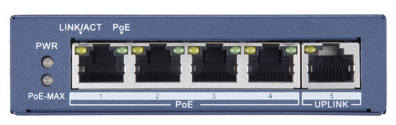 HIKVISION DS-3E0505P-E 5portových switch