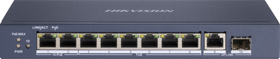 HIKVISION DS-3E0510HP-E 8portový switch