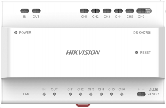 HIKVISION DS-KAD706 Dvojžilový Video/Audio distribútor