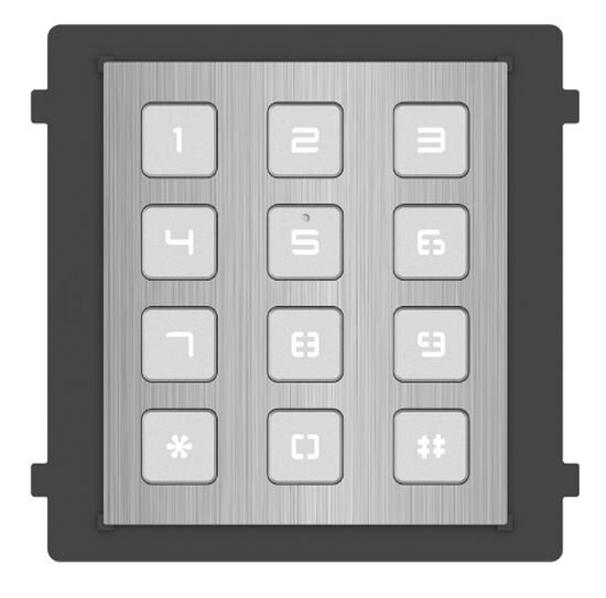 HIKVISION DS-KD-KP/S Modul s kódovou klávesnicou pre modulárny video-intercom