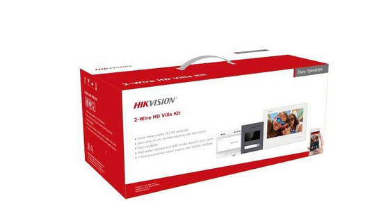 HIKVISION DS-KIS704EY/Aluminum Dvojvodičový HD videointerkom