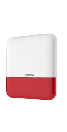 HIKVISION DS-PS1-E-WE/RED Externá siréna