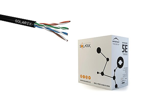 SXKD-5E-UTP-PE SOLARIX sieťový kábel