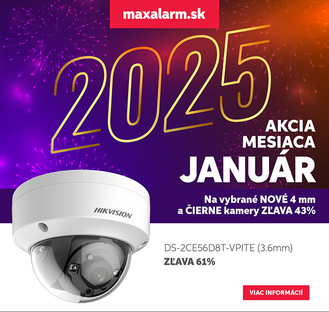 Akcia na mesiac Január 2025