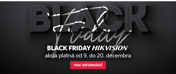 Black Friday Hikvision 9 - 20 december 2024